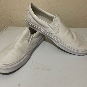 MENS WHITE VANS